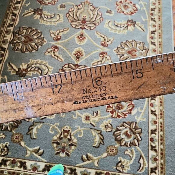 L.M. Coler measurement stick antique adjustable - Picture 2 of 11